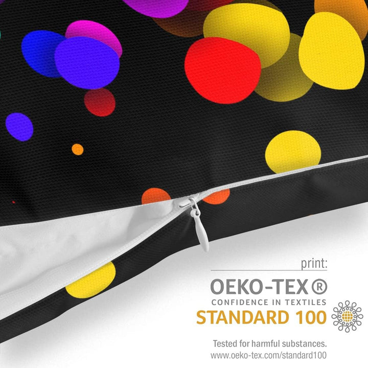 VOID Bälle Schwarz Kissenbezug Kissenhülle Sofakissen Kissen Deko Outdoor-Kissen Dekokissen, Kissen