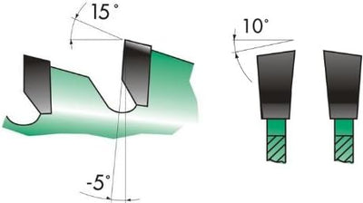 Edessö 45530530 HM-Kreissägeblatt Präzision-Spezial 2 KNL HW, Z=96 W neg, 305 x 3,2/2,2 x 30 mm, Sil