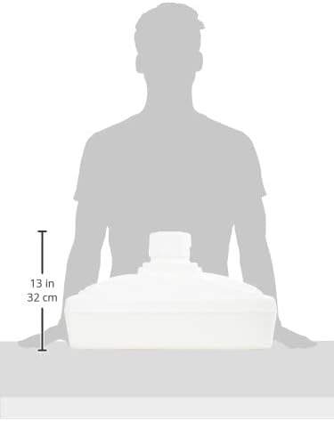 greemotion 462415 Schirmständer, Sonnenschirmständer für Rohr-Ø 36-56 mm, 40 l, Weiss Single, Single