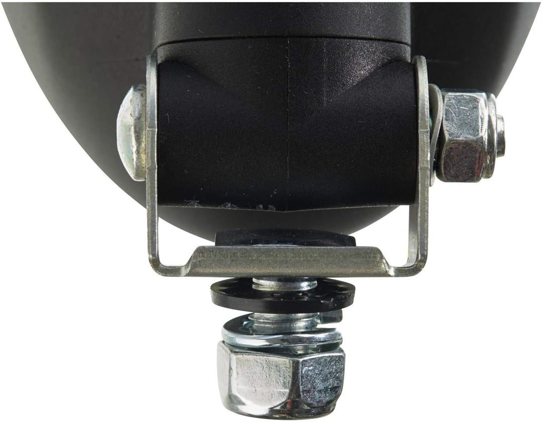 HELLA - Halogen-Arbeitsscheinwerfer - Oval 100 - 12V - Anbau/geschraubt - für waagerechte Befestigun
