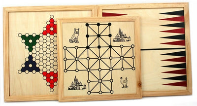 Engelhart - Klassischer Spielkasten aus Holz - 340102