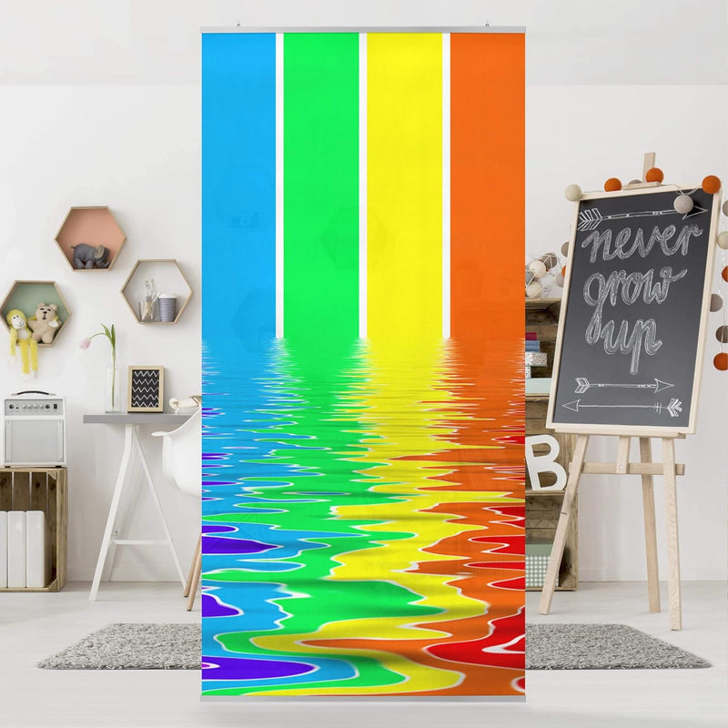 Bilderwelten Raumteiler Rainbow Coloured 250x120cm ohne Halterung 250x120cm without hanger, 250x120c