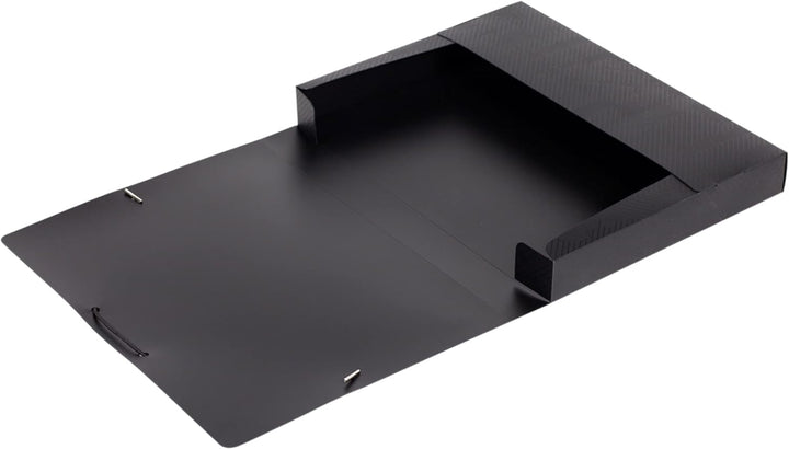 Oxford Sammelbox A4, Rückenbreite 4 cm, Kunststoff, schwarz, 10 Stück, 10