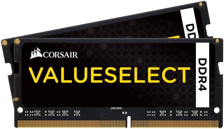 Corsair Value Select SODIMM 8GB (1x8GB) DDR4 2133MHz C15 Speicher für Laptop/Notebooks - Schwarz 213