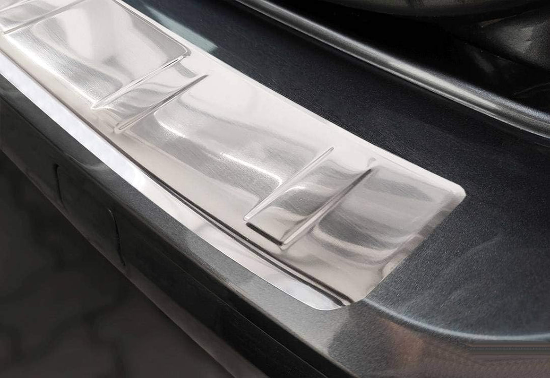 Ladekantenschutz aus Edelstahl mit 3D Abkantung passend für VW Caddy V ab 11/2020/Ford Tourneo Conne