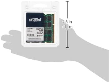 Crucial RAM CT2K8G3S160BM 16GB Kit (2x8GB) DDR3 1600 MHz CL11 Speicher für Mac 16GB Kit (8GB x2) 160