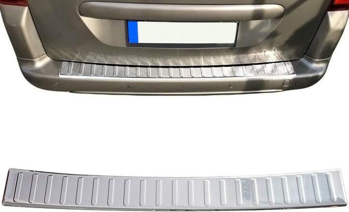 Recambo CT-LKS-1040 LADEKANTENSCHUTZ EDELSTAHL für CITROEN BERLINGO II, PARTNER TEPEE, mit ABKANTUNG