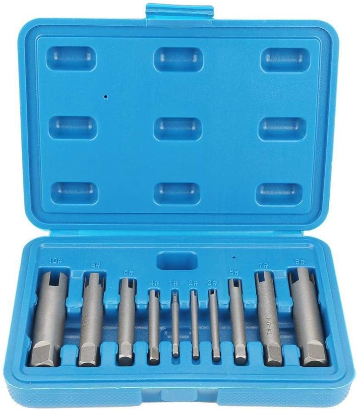 KSTE Stahl Broken Head Taps Remover Stripped Schrauben-Hahn Extractor Set (#C)