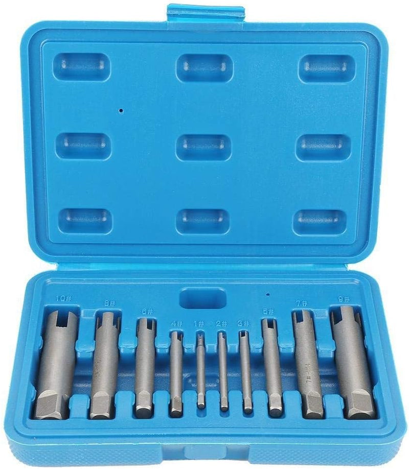 KSTE Stahl Broken Head Taps Remover Stripped Schrauben-Hahn Extractor Set (