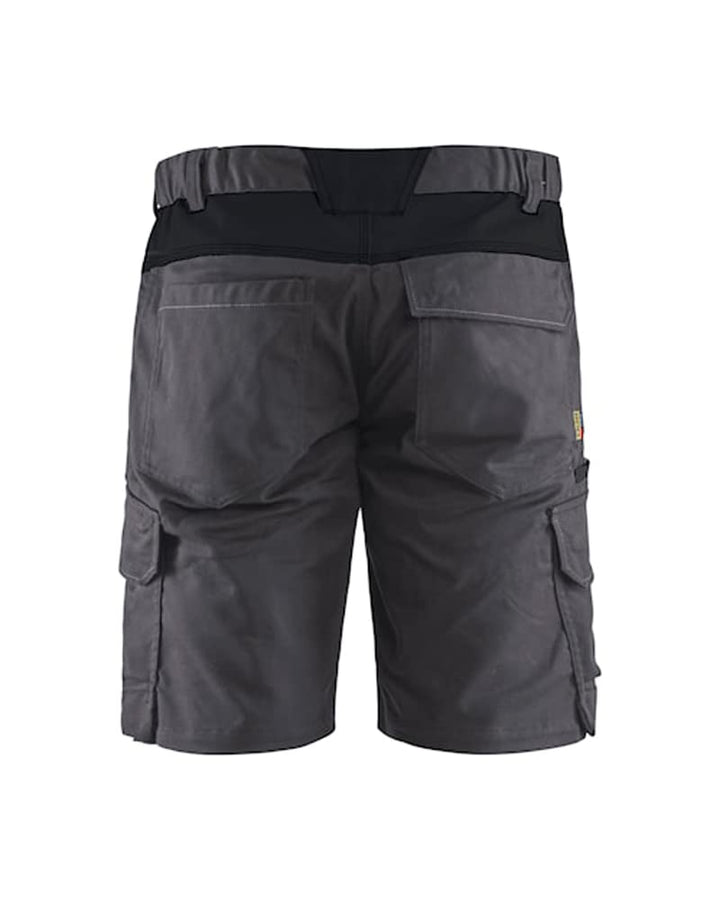 Blaklader 144618329699C62 Industrie Stretch Shorts, Mittelgrau/Schwarz, Grösse C62 Mittelgrau, Schwa
