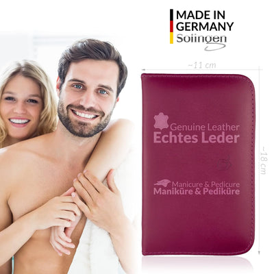 marQus Solingen Mega Maniküre Set Herren und Damen 12 teilig - Nagelset Herren und Damen mit allem w