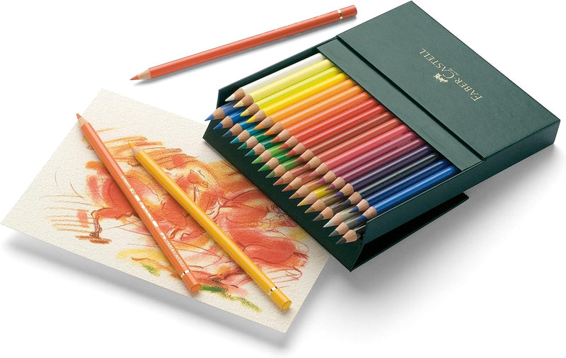 Faber-Castell 110038 - Farbstift POLYCHROMOS, 36er Atelierbox Atelierbox 36 stück (1er Pack), Atelie