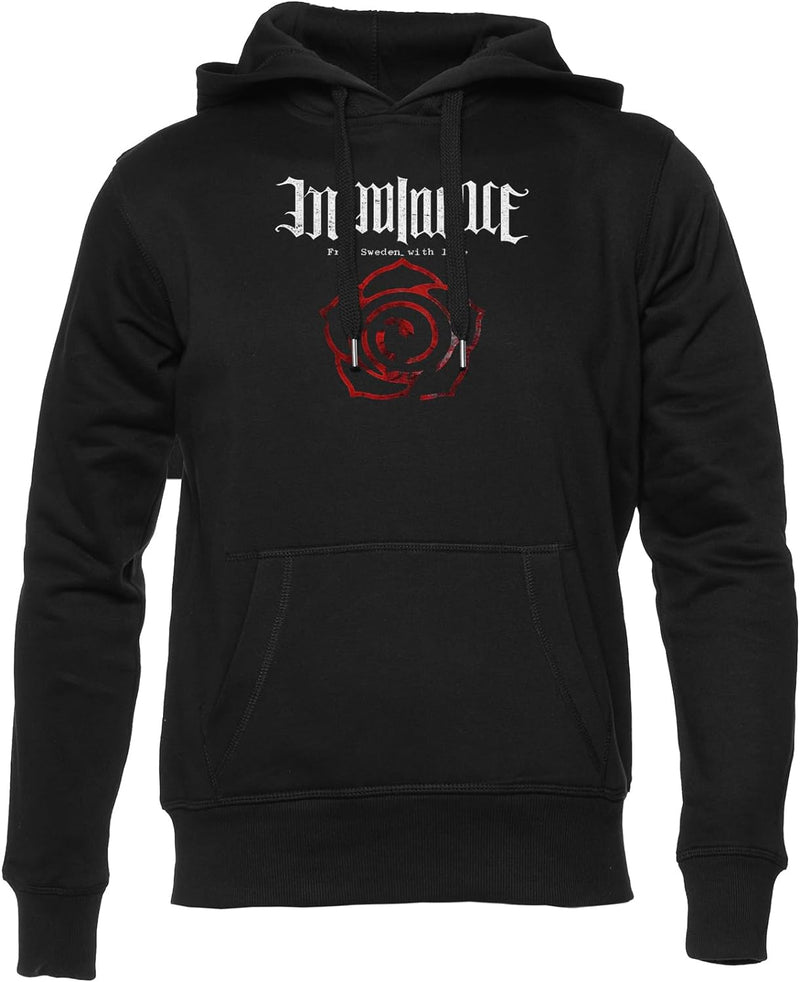 Generisch Imminence Form Sweden with Love Unisex Hoodie Herren Damen Schwarz Lange Ärmel Kapuzenpull