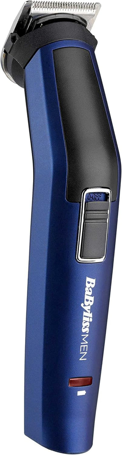 BaByliss Blue Edition 10-in-1 Multi-Grooming Kit, Multitrimmer für Gesicht und Körper, inkl. Präzisi