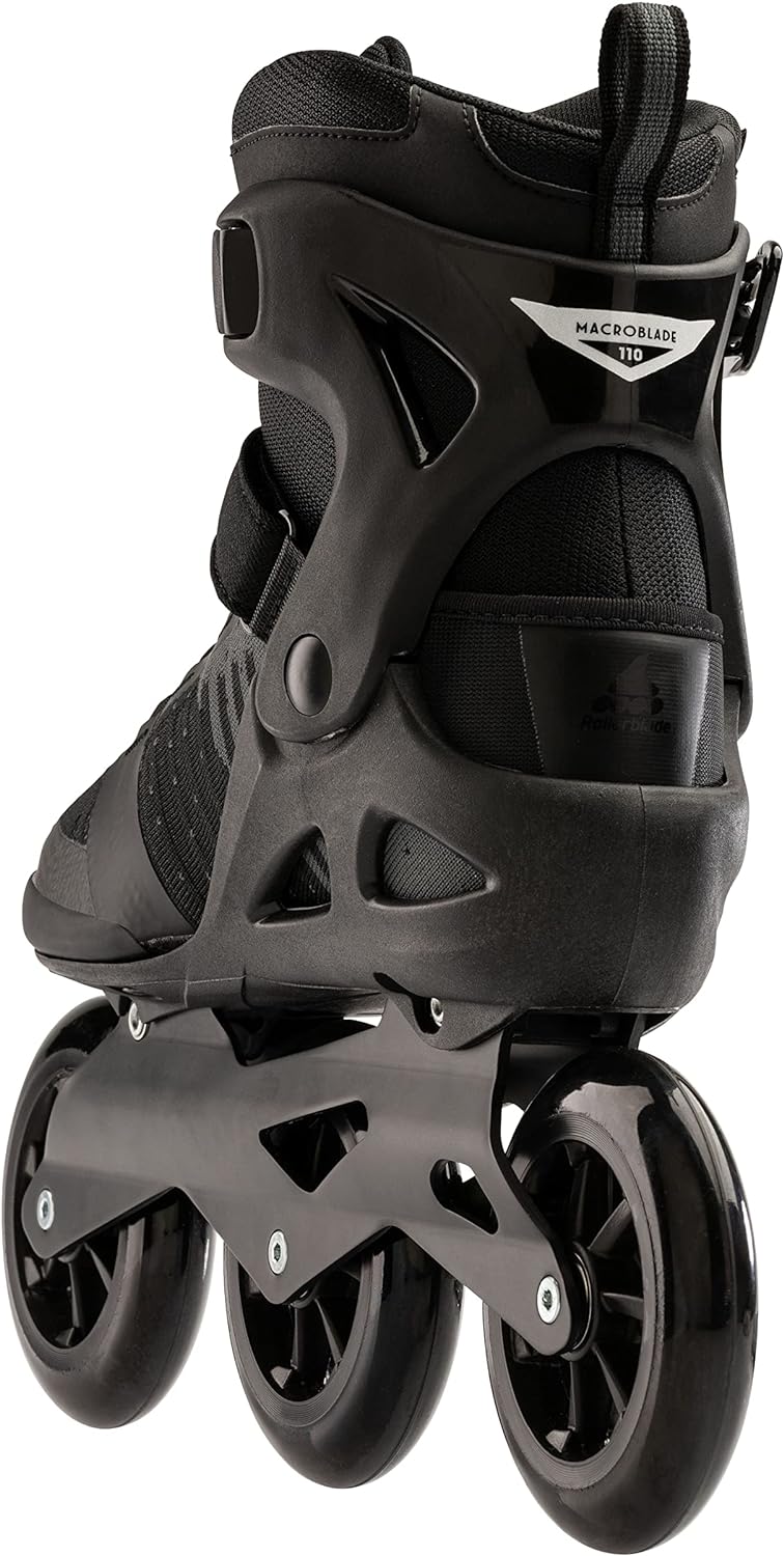 Rollerblade MACROBLADE 110 3WD Inline Skate 2022 Black/Lime 41, 41