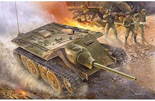 Trumpeter 9580208003856 385 Modellbausatz German E-10 Tank