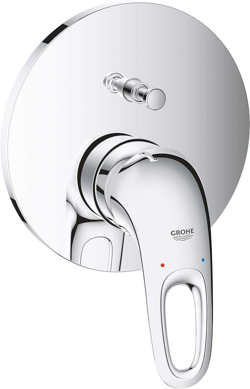 GROHE Eurostyle | Einhand-Wannenbatterie | chrom | 24049003,Offener Hebel