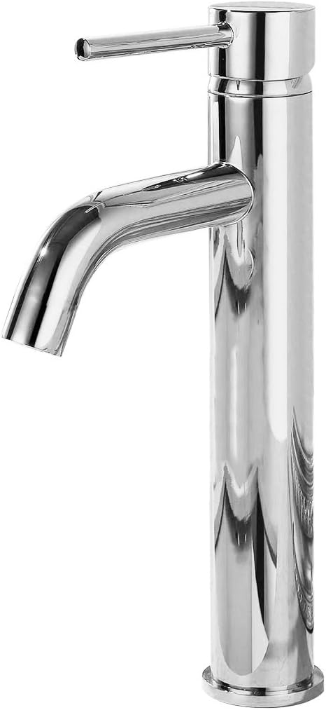 VBChome Waschbecken Armatur hoch Bad Wasserhahn Waschtisch Badarmatur Waschbeckenamatur Waschtischmi