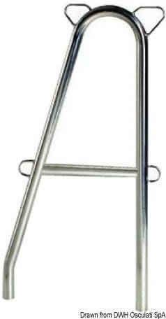 Osculati Doppelte Relingstütze m. Querstange
