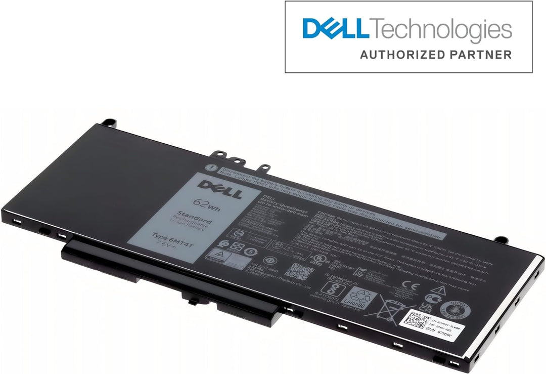 Dell Akku 62 Wh 4 Zellen Latitude E5270 E5470 E5570 Precision 15 3510 P48F P62G P23T Typ: 6MT4T 7V69