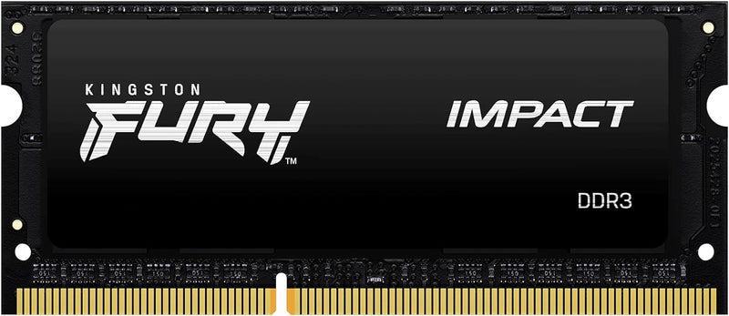 Kingston FURY Impact 16GB (2x8GB) 1866MHz DDR3 CL11 Laptop Speicher Kit mit 2 KF318LS11IBK2/16 16GB