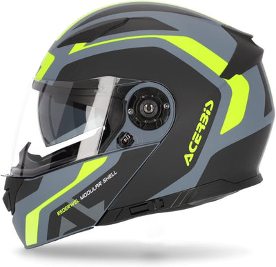 ACERBIS CASCO REDERWEL GRIGIO/GIALLO L