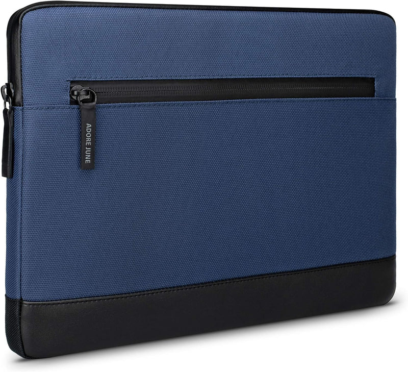 Adore June 14 Zoll Bent Laptop Tasche Blau kompatibel mit MacBook Pro 14 2023 2021, Nachhaltige Recy