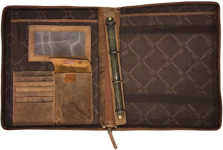 Greenland Nature Montenegro Schreibmappe Leder 34 cm