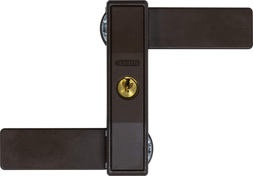ABUS 85002 2530 B gl. AL0145 Fensterschloss Braun gleichschliessend AL0145, Braun gleichschliessend