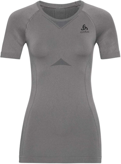 Odlo Damen Set Fundamentals Performance Light Baselayer Set S Odlo Steel Grey - Odlo Graphite Grey,