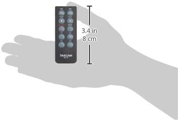 Tascam RC-10 – Kabellose/kabelgebundene Fernbedienung Single, Single
