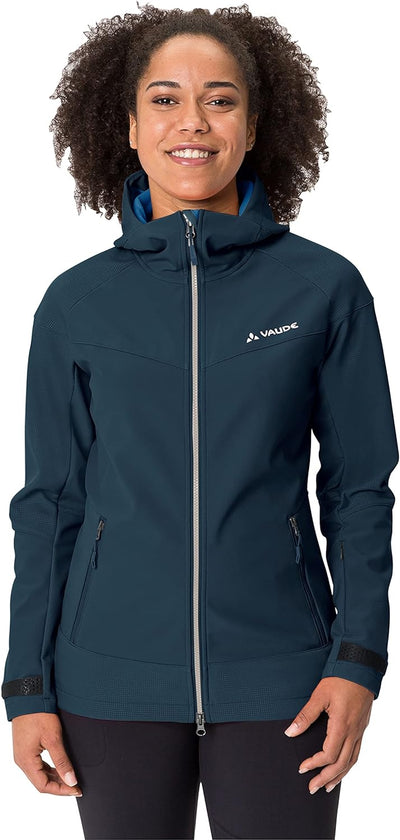 VAUDE Damen Women's All Year Elope Softshell Jacket Jacke 34 dark sea, 34 dark sea