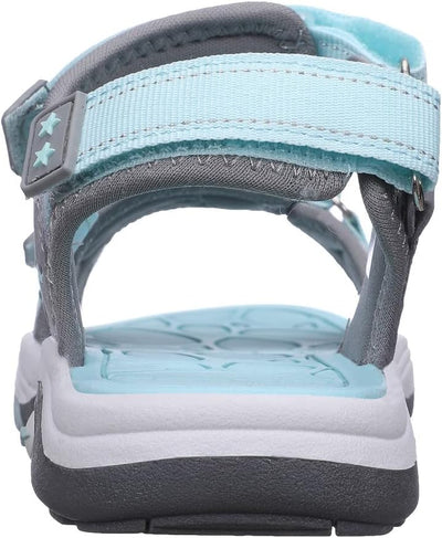 KangaROOS Unisex Kinder K-Leni Kira Sandale 28 EU Ultimate Grey Mint, 28 EU Ultimate Grey Mint