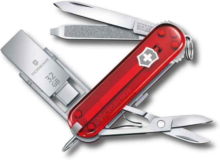 Victorinox, Schweizer Taschenmesser, work, Multitool, 8 Funktionen, Klinge, klein, Nagelfeile, Schra