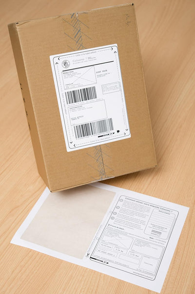 Colissimo STICK'NGO Versandetiketten, selbstklebend, zum Bedrucken, 500 Blatt, 120x164mm Verpackung: