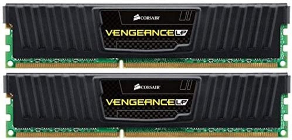 Corsair CML8GX3M2A1600C9 Vengeance Low Profile 8GB (2x4GB) DDR3 1600 Mhz CL9 XMP Performance Desktop