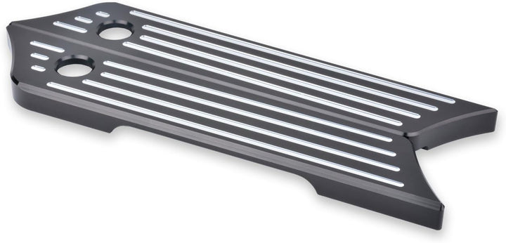KATUR Motorrad Satteltaschenverschlüsse Abdeckung Schwarz Chrom Tiefer Kantenschliff CNC Hard Billet