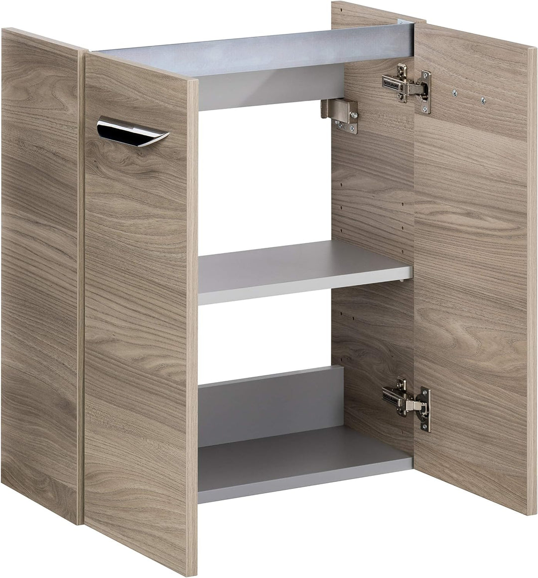 FACKELMANN Mini-Waschtischunterschrank Luxor/Badschrank mit Soft-Close-System/Masse (B x H x T): ca.
