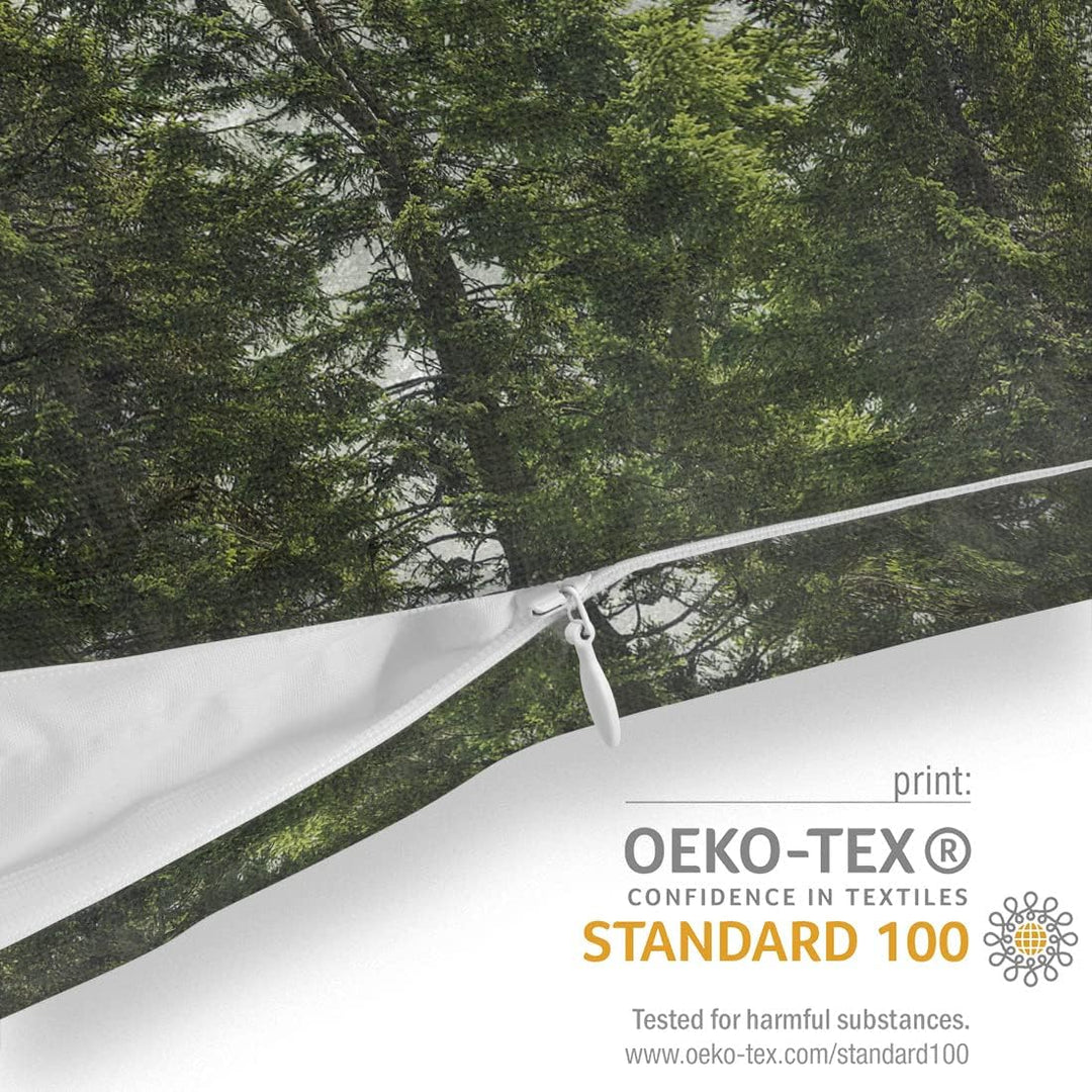 VOID Wald Landschaft Kissenbezug Kissenhülle Sofakissen Kissen Deko Outdoor-Kissen Dekokissen, Kisse