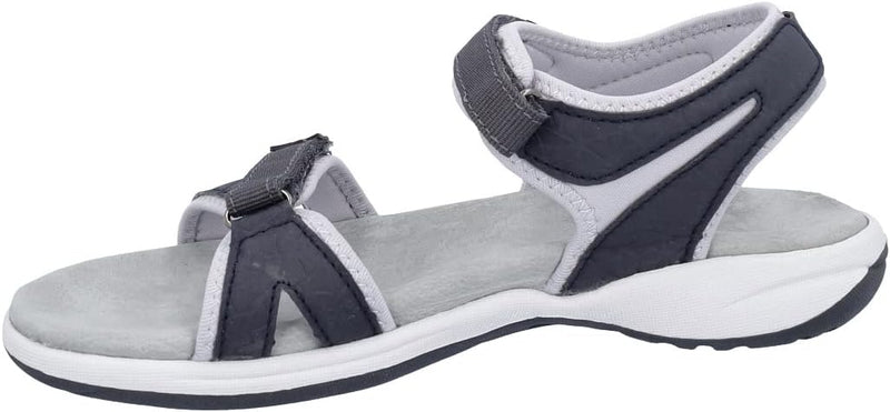 CMP Damen Adib Wmn Hiking Sport Sandal 36 EU Antracite Ghiaccio, 36 EU Antracite Ghiaccio