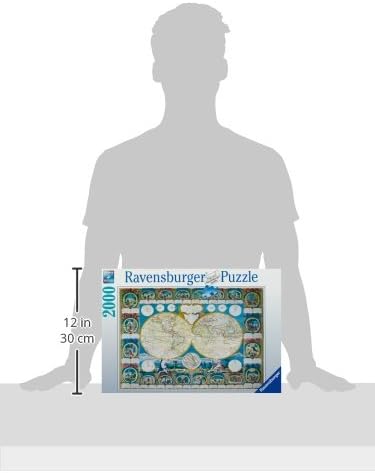Ravensburger 16670 - Historische Karte, 2.000 Teile Puzzle