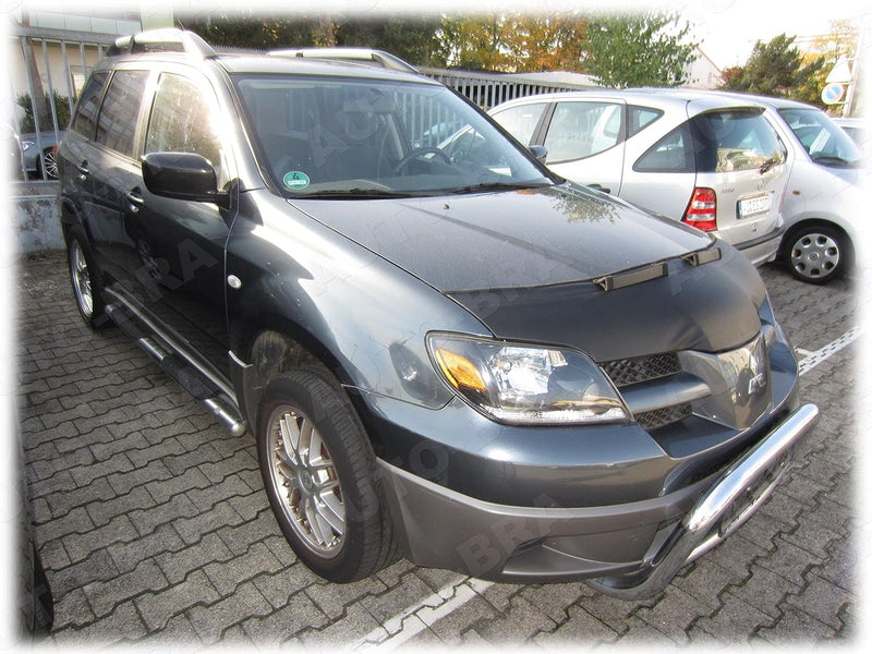 BONNET BRA AB3-00113 Auto Bra kompatibel mit Mitsubishi Outlander Bj. 2001-2006 Haubenbra Steinschla