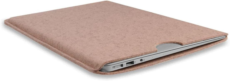CoverKingz Filz Hülle für MacBook Pro 13" (M1,M2)/Air 13" (M1) - Notebook Tasche handgefertigt aus W
