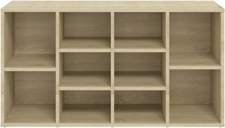 Tidyard Schuhbank Sitzbank 10 Fächer Sitztruhe Schuhschrank Schuhablage Schuhregal Schuhaufbewahrung