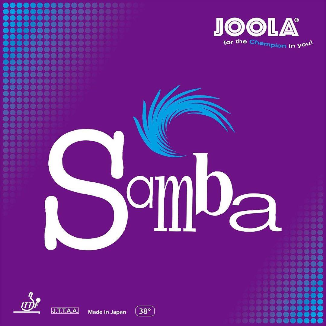 JOOLA Belag Samba rot 1,8 mm, rot 1,8 mm