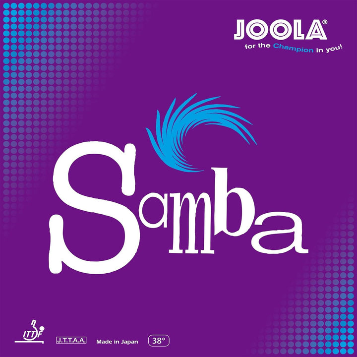 JOOLA Belag Samba rot 1,8 mm, rot 1,8 mm