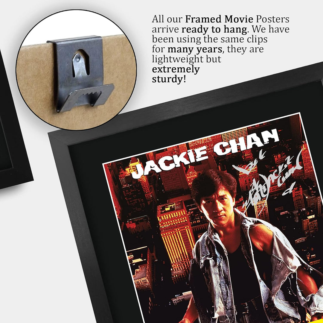 HWC Trading Rumble In The Bronx A3 Gerahmte Signiert Gedruckt Autogramme Bild Druck-Fotoanzeige Gesc