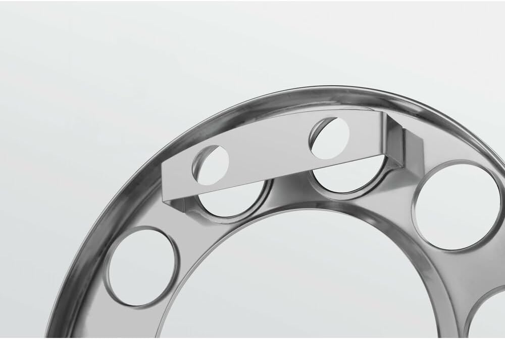 Lampa 97660 Ring Edelstahl-Muttern für Alufelgen LKW