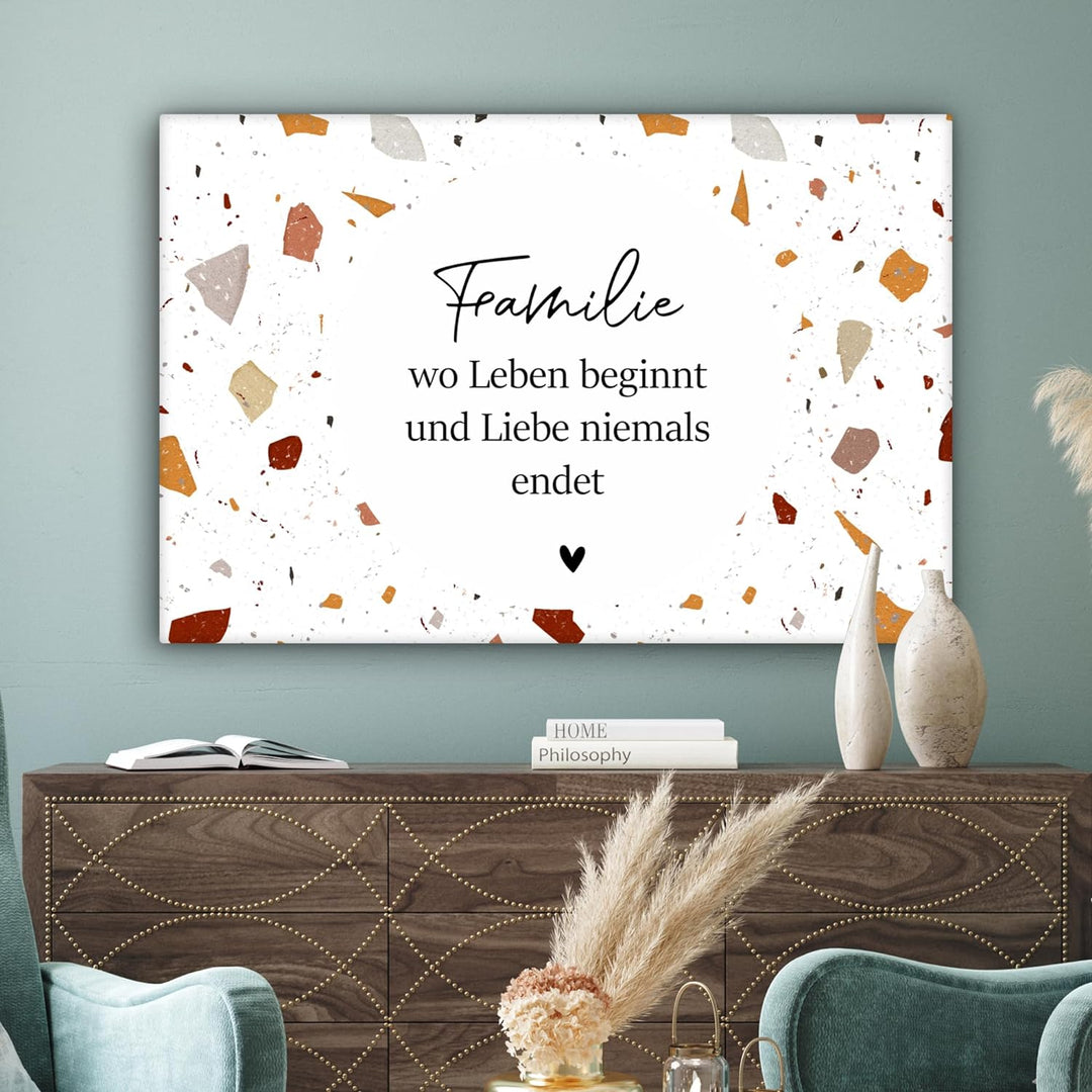 MuchoWow© Bilder Gross 120x80 cm XXL Wohnzimmer Deko Modern Wandbild Foto auf Leinwand Bild Schlafzi