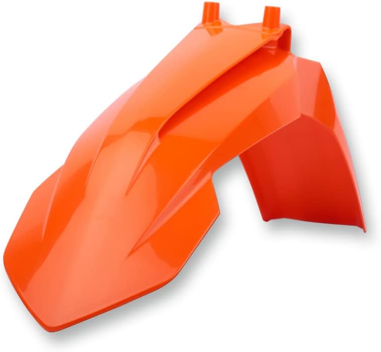 KTM 105 XC-Vorderradkotflügel-Polisport-2008-09 Orange, Orange